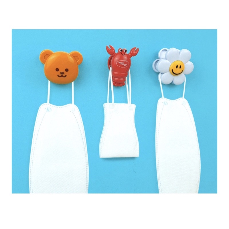 WIGGLE WIGGLE - Big Magnet Clip Set (isi 3 pcs) wigglewiggle korea