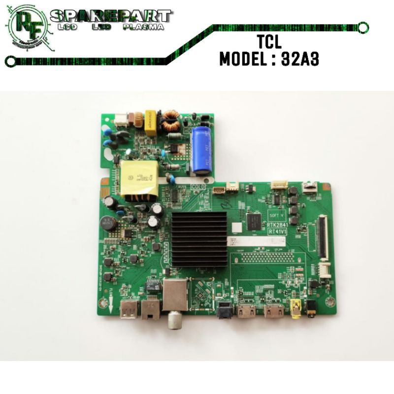 MB TV LED TCL 32A3 Mainboard tv led tcl 32a3 Mesin tv led tcl 32a3