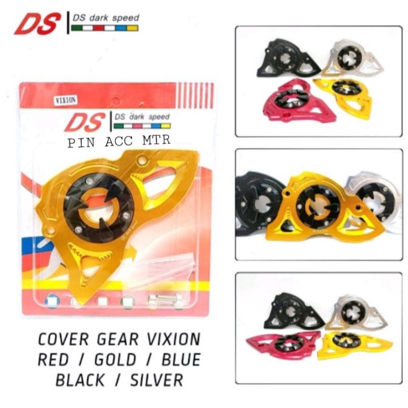 Cover Gear Depan CNC Yamaha Xabre - Vixion - R15 - R25 - MxKing - DLL Tutup Depan Gear Full CNC