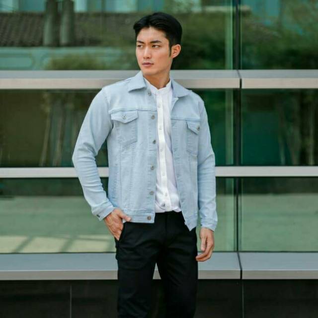 JAKET JEANS LIVEHAF WAZE DENIM JACKET ORIGINAL BERKUALITAS
