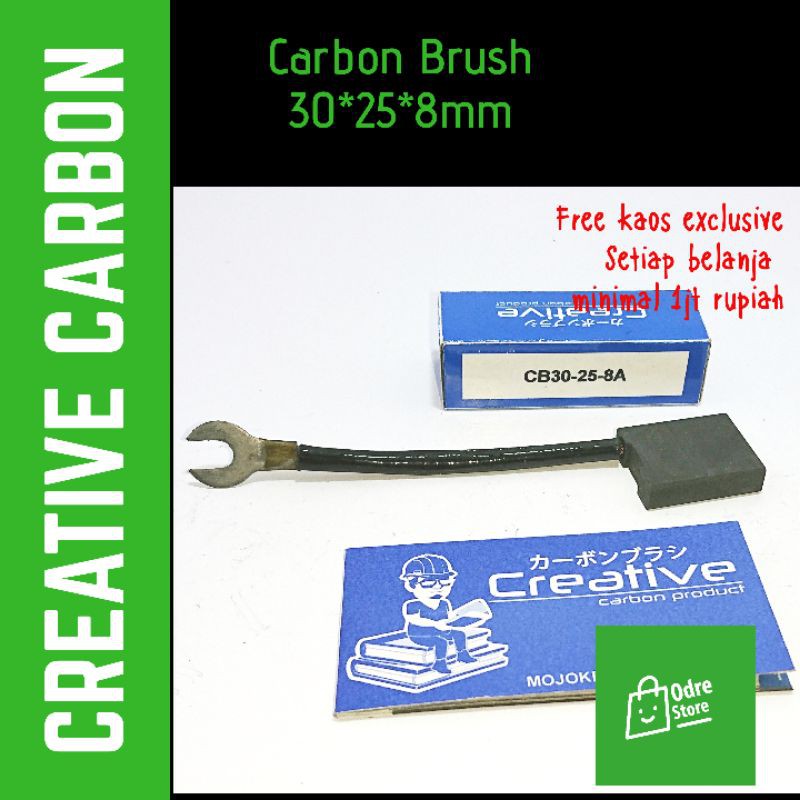 

2PCS CARBON BRUSH 30*25*8mm