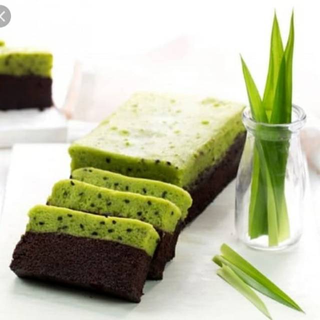 Brownies kukus amanda rasa pandan srikaya