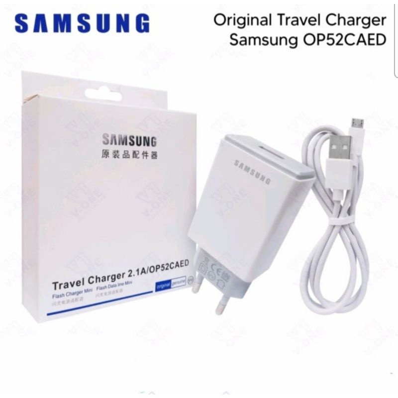 CHARGER SAMSUNG TC CASAN BATOK KABEL TYPE C QC 3.0 OP52CAED