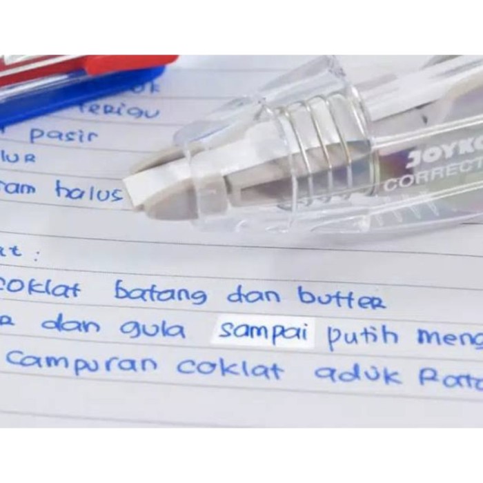 

Star Correction Tape Joyko Ct 520 Free Refill 5,5Mx5Mm Tipex Kertas Grosir Sale!!!