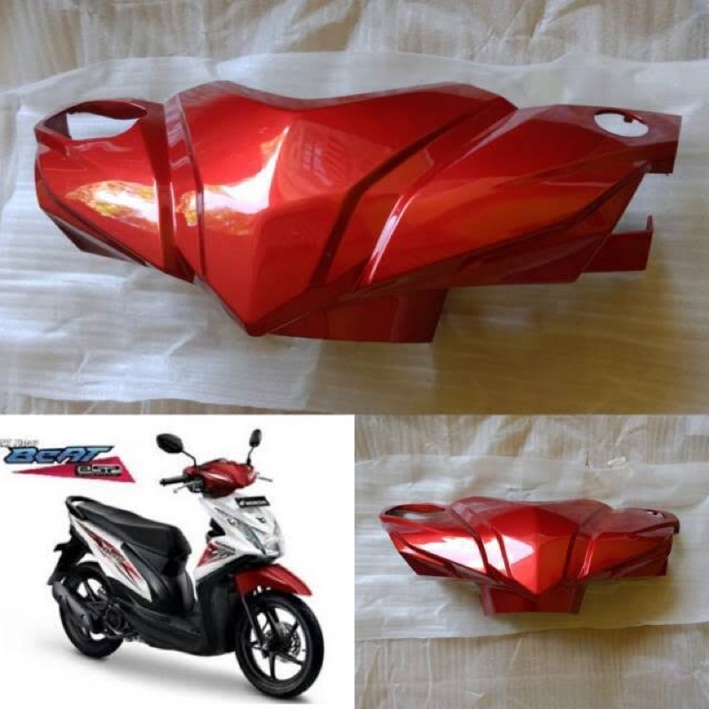 Batok Depan Front Handle Cover BEAT FI ESP 2015 Hitam Merah Biru Beat Pop Black