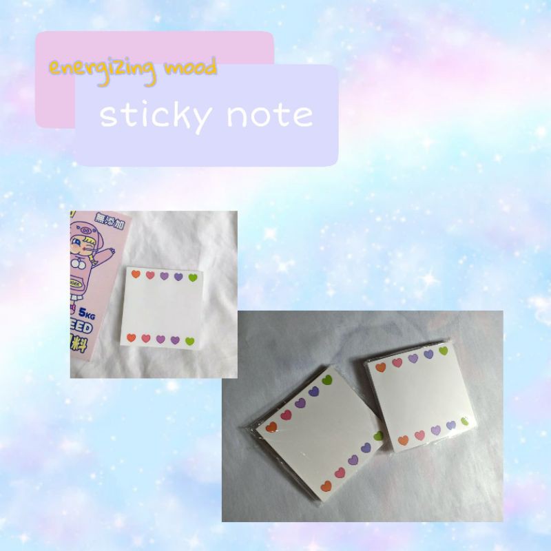 

Sticky Note Motif Love untuk sekolah/perkantoran/agenda