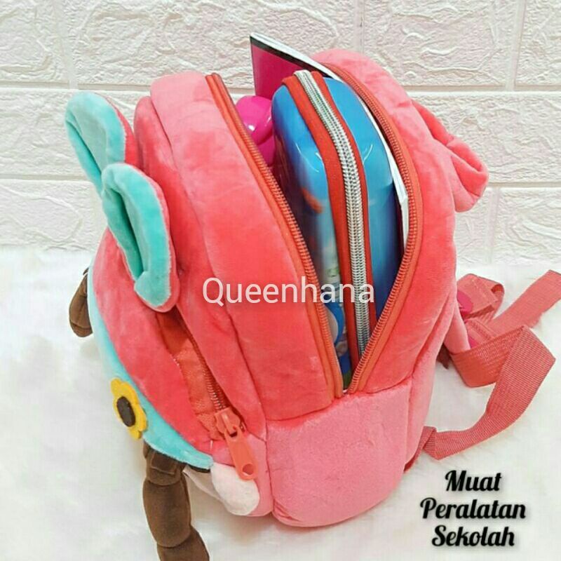 Tas Ransel Depan Resleting M Tas Ransel Boneka Karakter