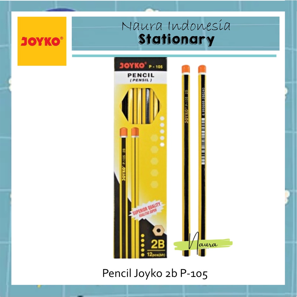 

PENSIL JOYKO 2B P-105 | JOYKO P-105 | PENSIL 2B P-105