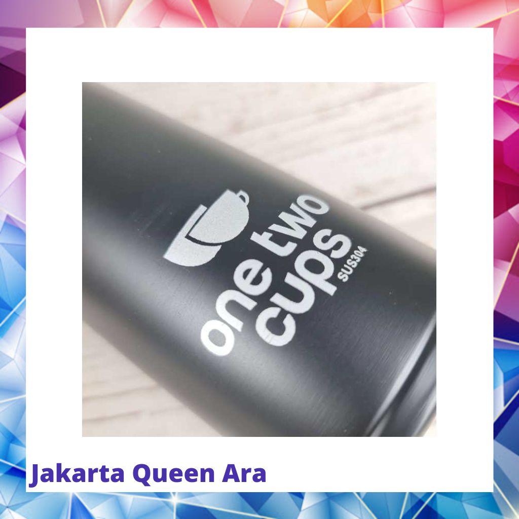 One Two Cups Botol Minum Thermos with Cup Head 500ml - SUS30