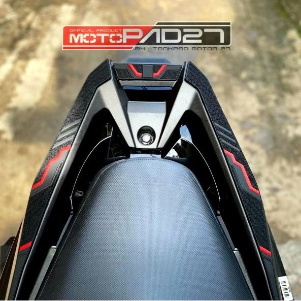 Motopad27 Stiker Vario 160 Deck pad Karet Rubber 3D Aksesoris Honda New VARIO 160 2022