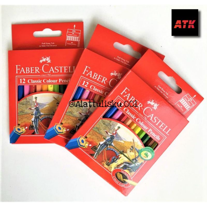 

Faber Castell Pensil Warna Classic 12 Pendek