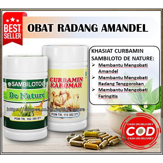 

CURBAMIN SAMBILOTO OBAT AMANDEL AMPUH ASLI PT De Nature Indonesia