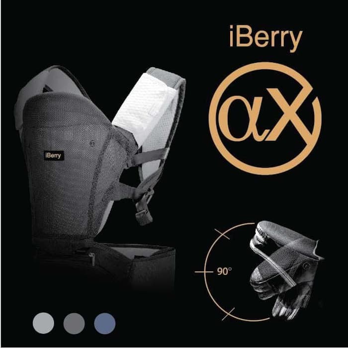 Makassar - Gendongan Bayi NEW IBERRY AX / Gendongan Hipseat / Baby Carrier