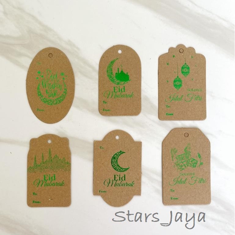 

Hang Tag Lebaran / Tag Gantungan Idul Fitri / Hangtag Hari Raya