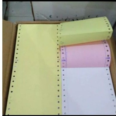 

Kertas Wartel Continuous Form 9,5/2 x11 /2-3 Ply Wartel 3Ply