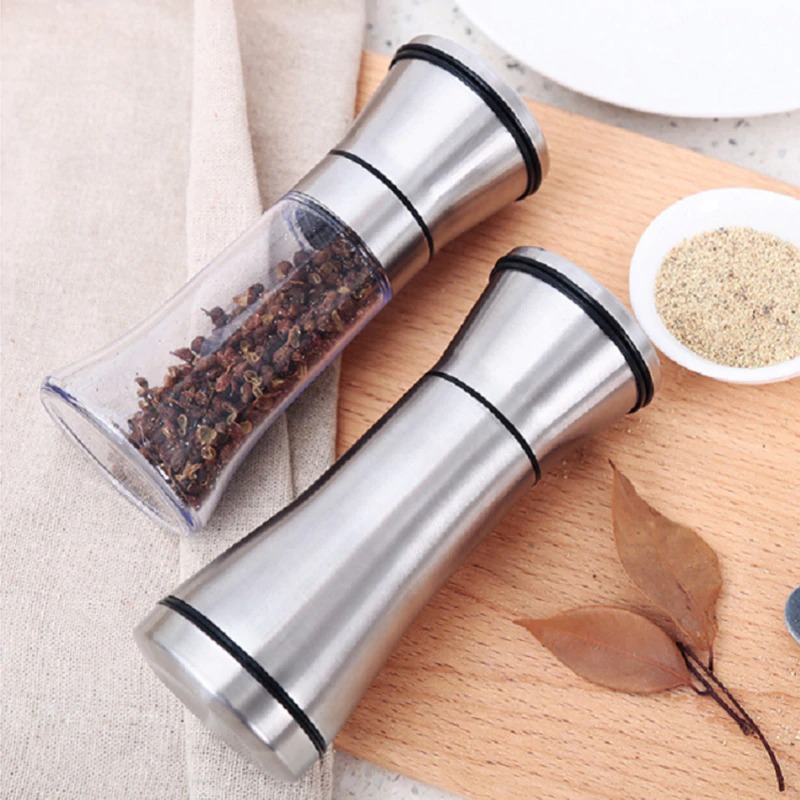 Penggiling Biji Lada Manual Spice Pepper Mill Grinder 120ML