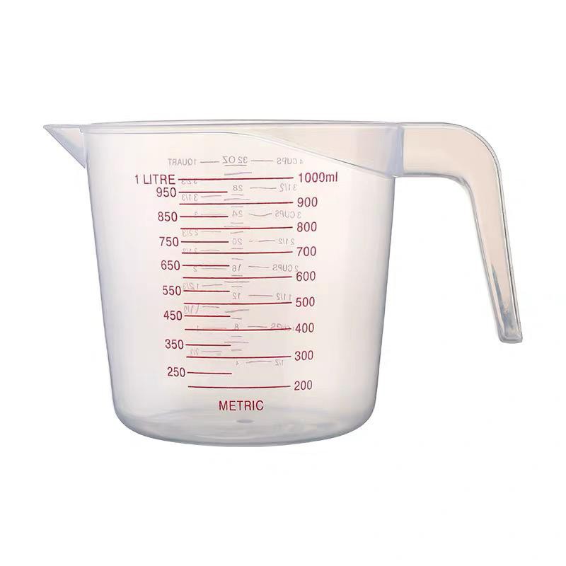 Gelas Takar Dapur | Gelas Takar Plastik Gelas Ukuran 500ml &amp; 1000Ml / Measuring Cup