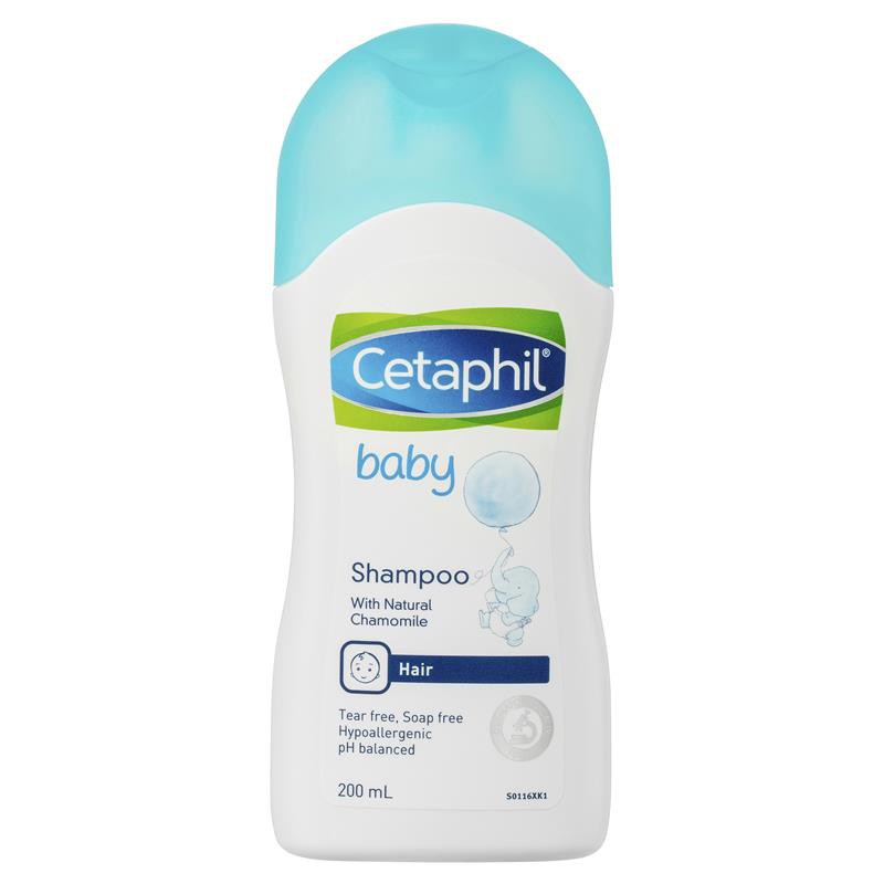 Cetaphil Baby Shampoo Chamomile 200ml Sampo Mandi Bayi (3330)