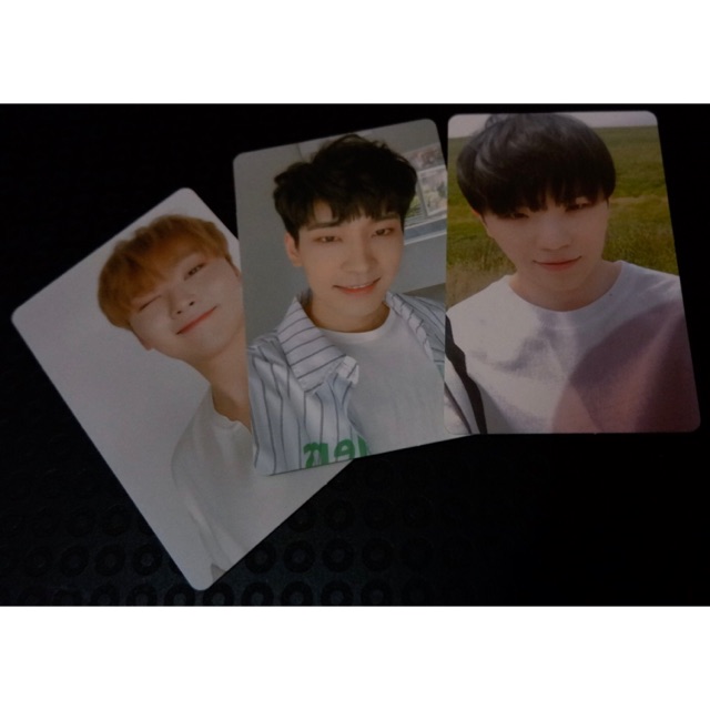 SEVENTEEN PHOTOCARD YOU MAKE MY DAY (WONWOO/ WOOZI/ SEUNGKWAN)