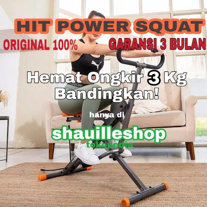 BISA BAYAR DI TEMPAT HIT POWER SQUAT ORIGINAL Lejel seperti Excider - ALAT OLAHRAGA FITNES Kode 905