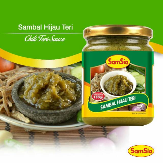 

Sambal hijau teri