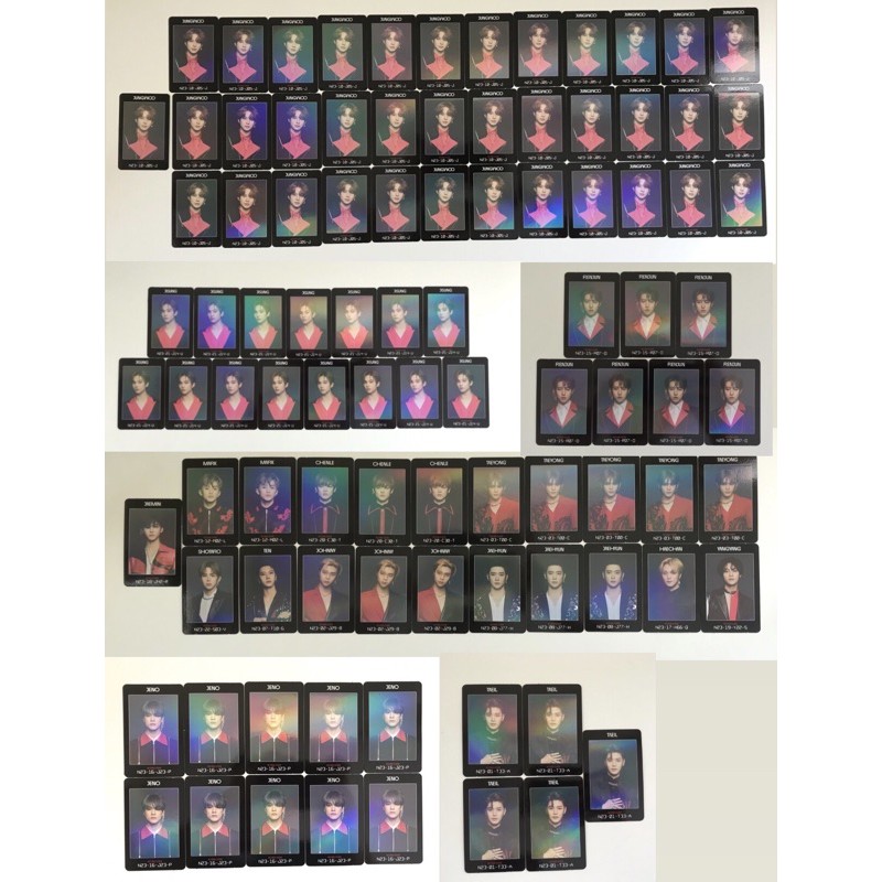 NCT2020 ACCESS CARD (Jungwoo, Jisung, Johnny, Yangyang, Ten, Taeil, Shotaro, Chenle)