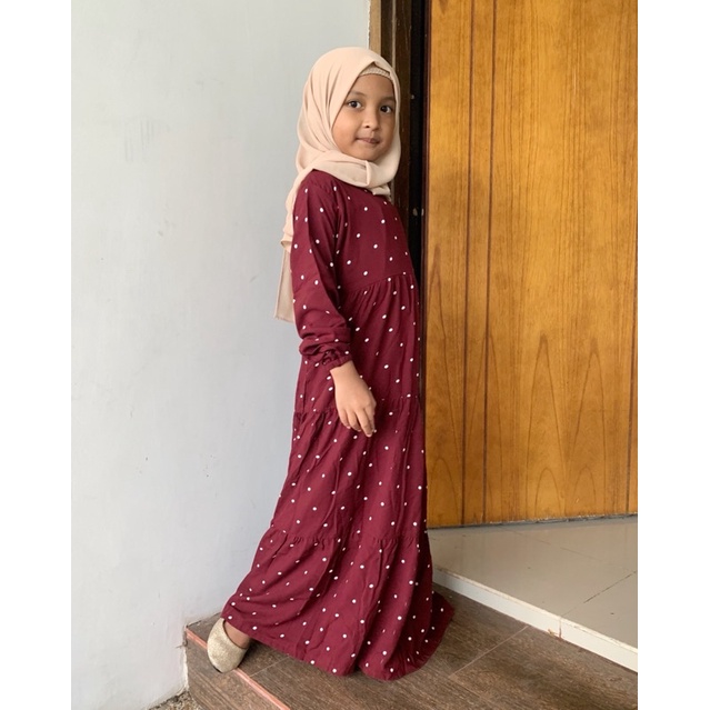 Aurora Dress - Gamis Anak Rayon