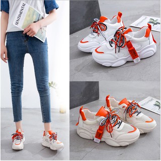  COD Sepatu  Sneakers Wanita  ala  korea  kualitas super 