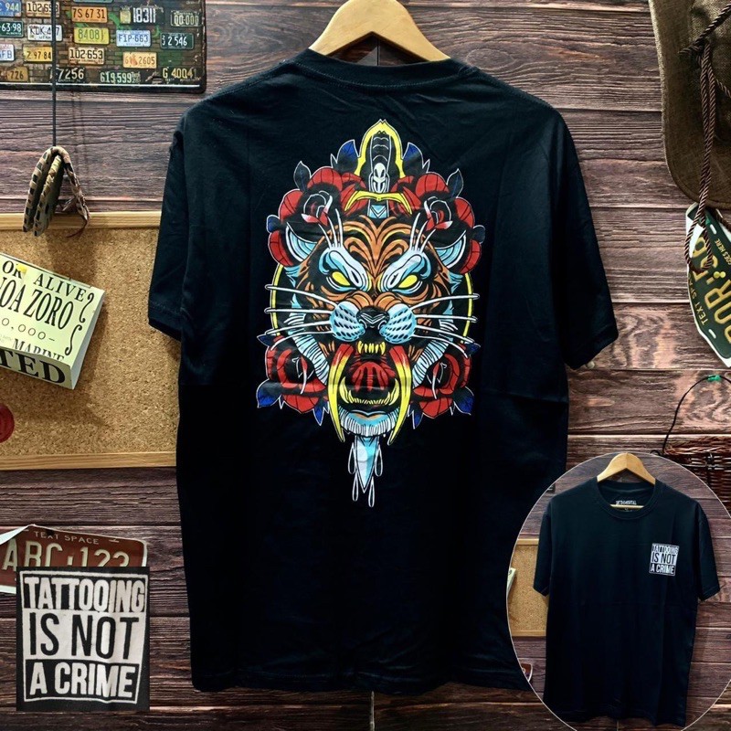 kaos distro pria tatto is not crime kaos pria T shirt pria kaos pria