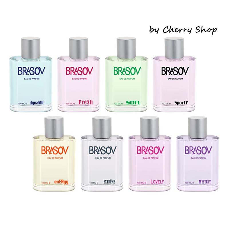 [100ML] [BPOM] [HALAL] BRASOV Eau De Parfum 100ml | 100 ml Original Halal BPOM | minyak wangi tubuh