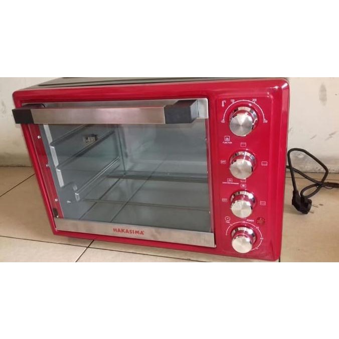 Hakasima Oven Listrik 32 Liter Red Terlaris