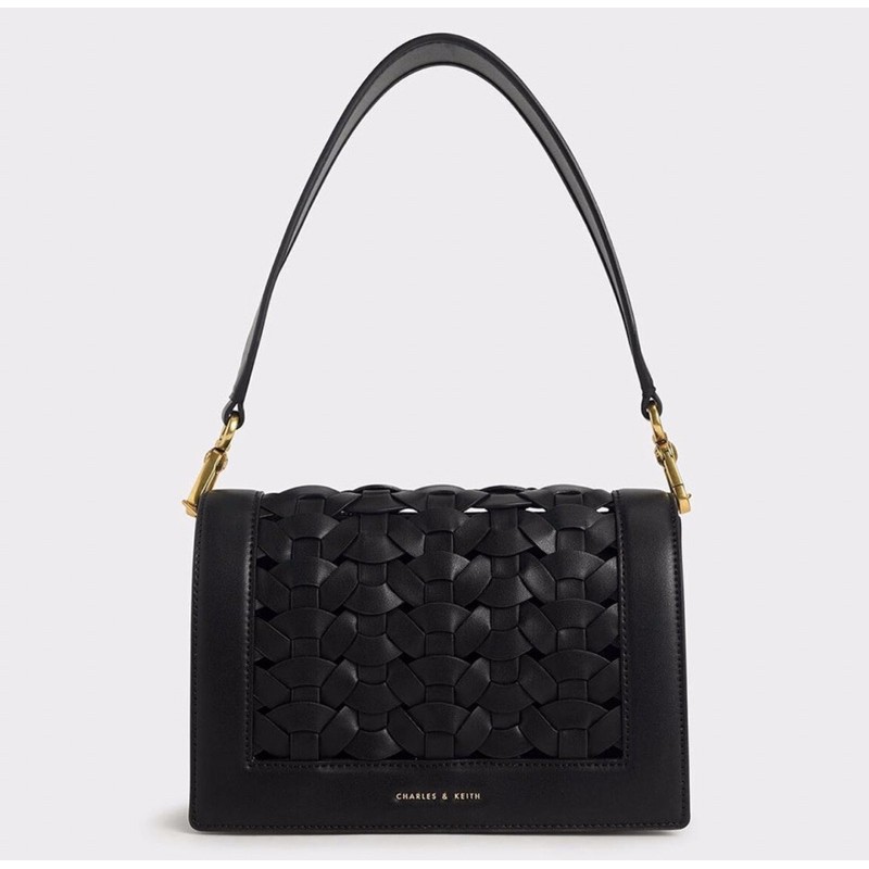 CK woven shoulder bagg 756