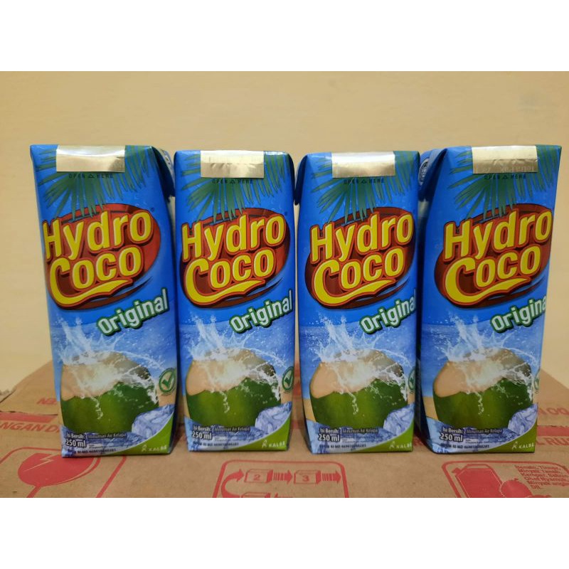 Jual Hydro Coco Minuman Air Kelapa 250ml Indonesiashopee Indonesia 4306