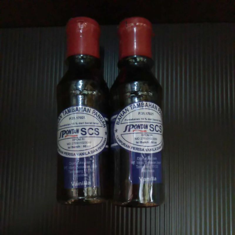 

spontan cake softener vanila 60ml | pelembut kue cair