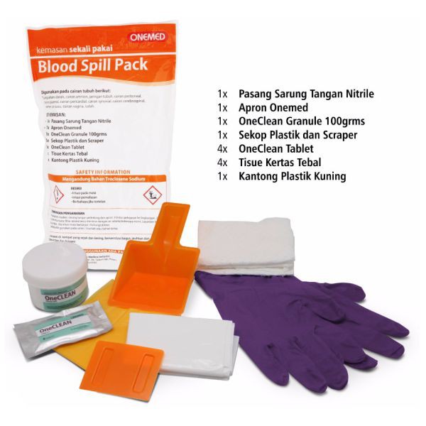 Jual Blood Spill Kit Pack OneMed Indonesia|Shopee Indonesia