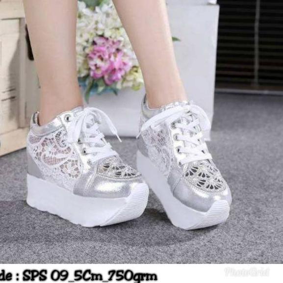 ➭ Sepatu Wanita Brukat Hak Dalam SPS 09 ➮