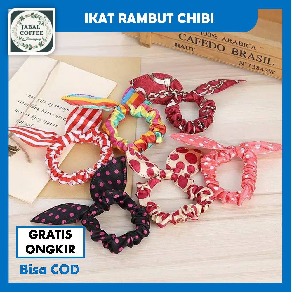 Ikat Rambut Pita Chibi / Ikat Rambut Small / Ikat Rambut Chibi / Kuncir Rambut Pita / Kuncir CibiJ93