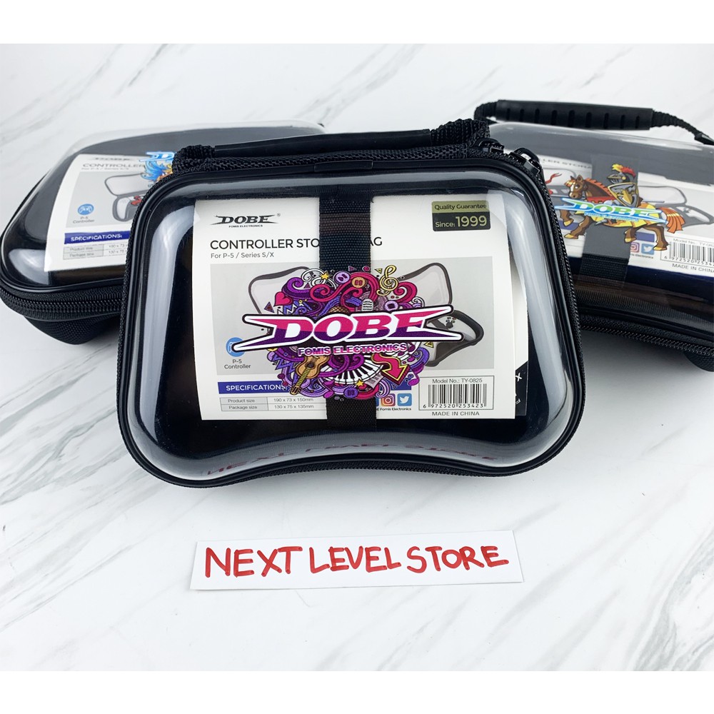DOBE Controller PS5 XBOX PS 5 Joystick Transparant Clear Case Bag Tas