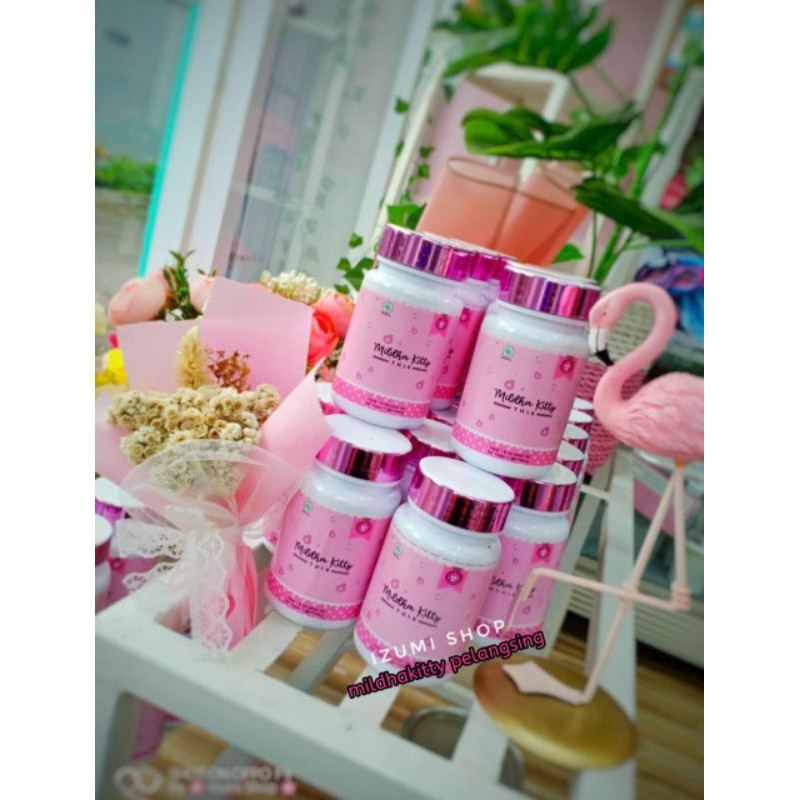 suplemen pelangsing pil pink magic 100% original mildha Kitty