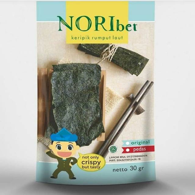 

NORIbet Keripik Rumput Laut (30 gram)