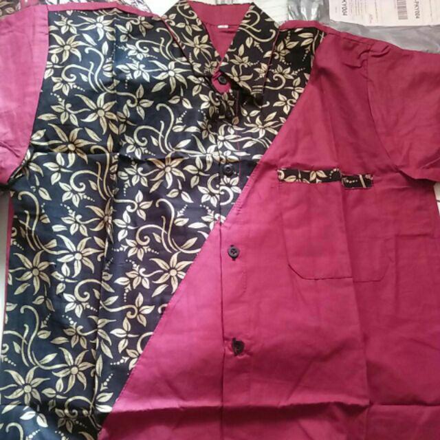 Maura Couple - Sania Ruffle Batik Couple Ori Ndoro Jowi Dnt Garansi 