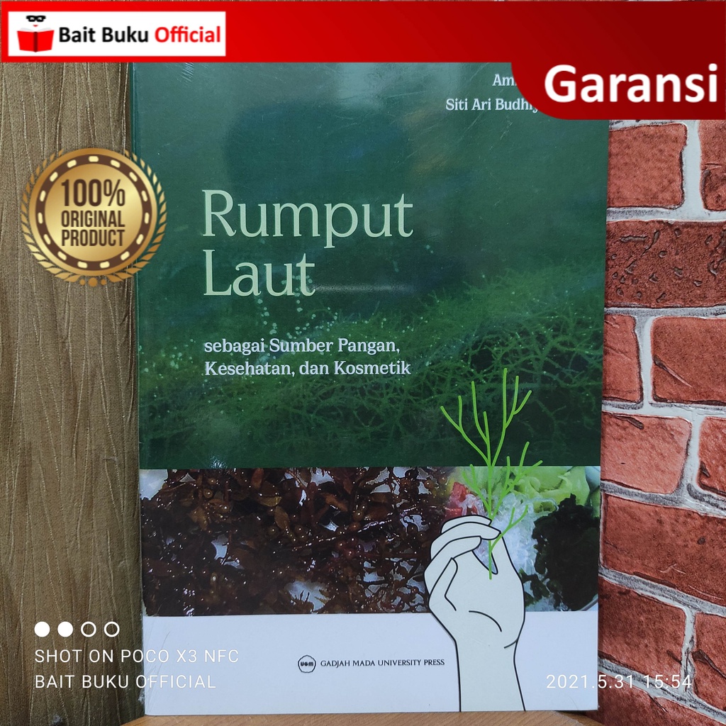Rumput Laut sebaga Sumber Pangan, Kesehatan, dan Kosmetik
