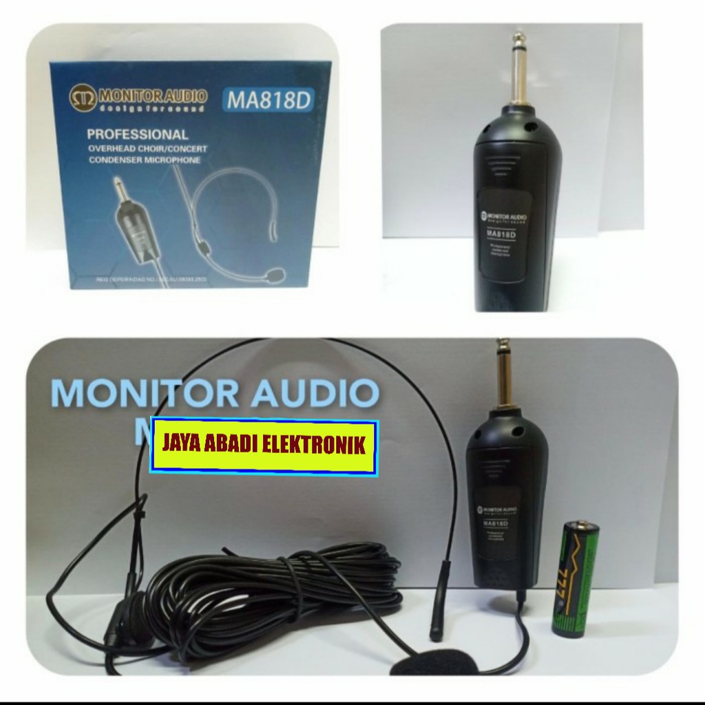 G519 MIC HEADSET MIK BANDO Microphone audio kabel mikropon cable Condenser peka sensitif Electret mikrofon vokal vocal audio sound sistem suara PROFESIONAL UNIVERSAL PANJANG G519  Bisa dipakai kesemua ke alat audio  Menggunakan baterai AA 1pcs sa