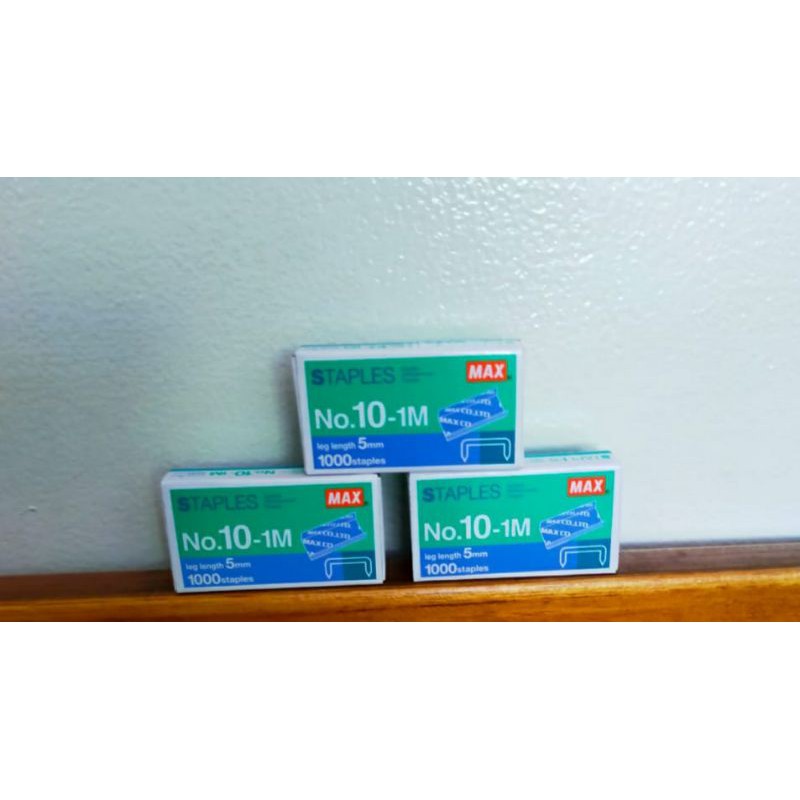 

Isi Staples MAX No.10 Isi Stapler Kecil - Original