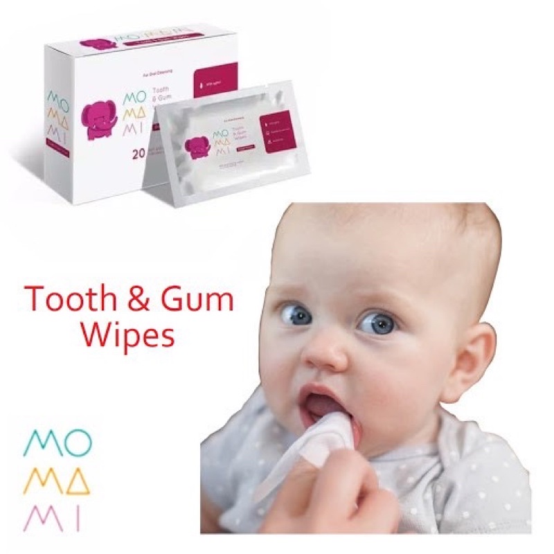 Momami Wipes Water Antibacterial Saline Tooth Gum Pacifier &amp; Bottle // Momami Tisu Basah Bayi Air Murni Pembersih Lidah Bayi Tisu Pilek Bayi Antibakterial Empeng Mainan Bayi Alat Makan