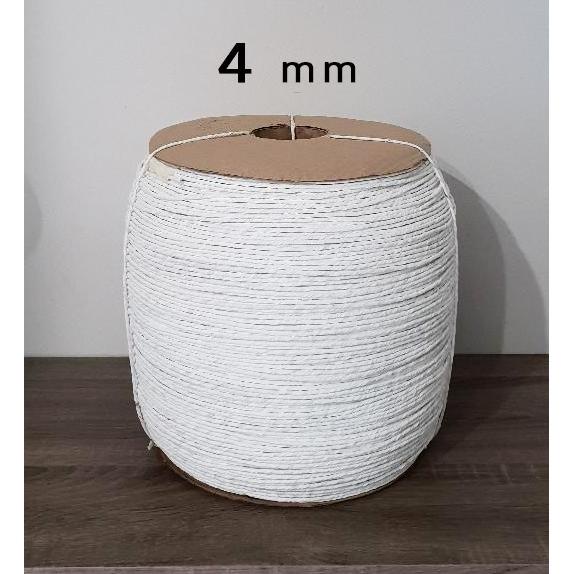 

Tali Kertas 4Mm Putih Samson Kraft Paper Rope Untuk Industri Paperbag Pengrajin Harga 45 Rb Per 100M