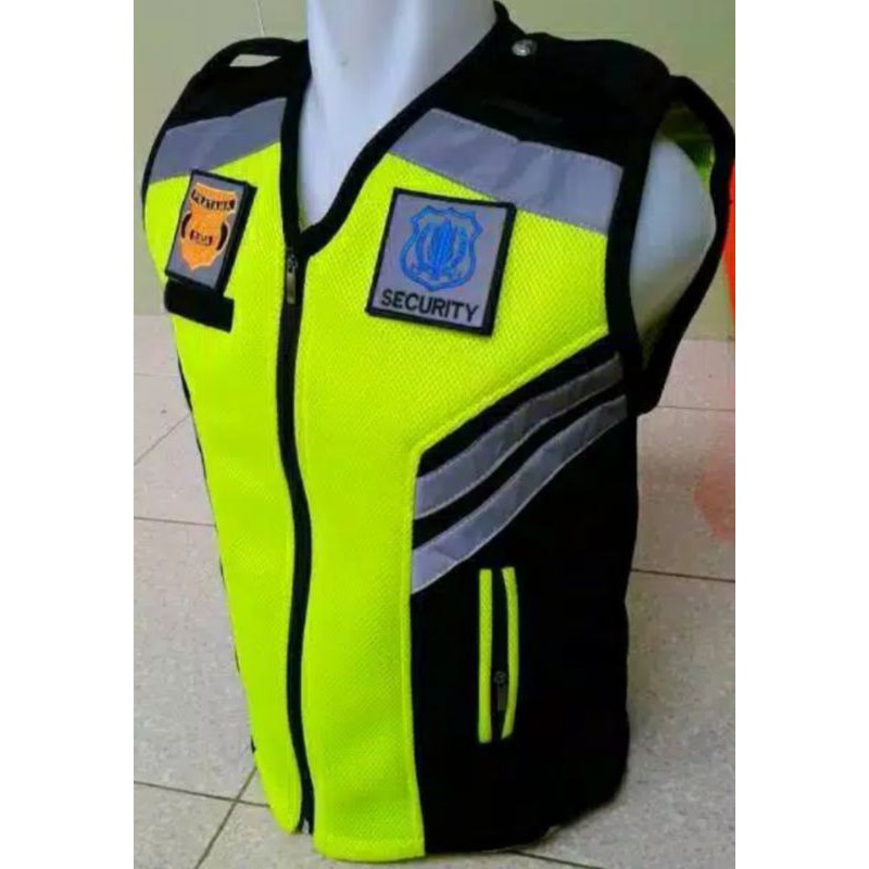 rompi security tebal(double mesh)