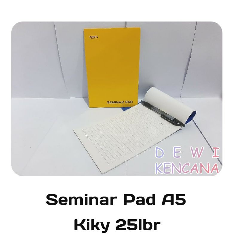

Buku Seminar Pad A5 KIKY (15x20cm)
