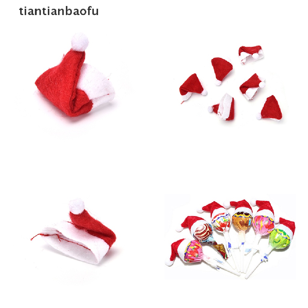 5 Pcs Ornamen Penutup Lolipop Natal Untuk Dekorasi Pesta Pernikahan