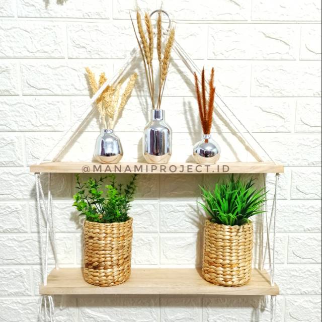 Ambalan Kayu Jati Belanda / Rak Dinding Kayu Jati Belanda / Ambalan Tingkat Jati Belanda /Ambalan